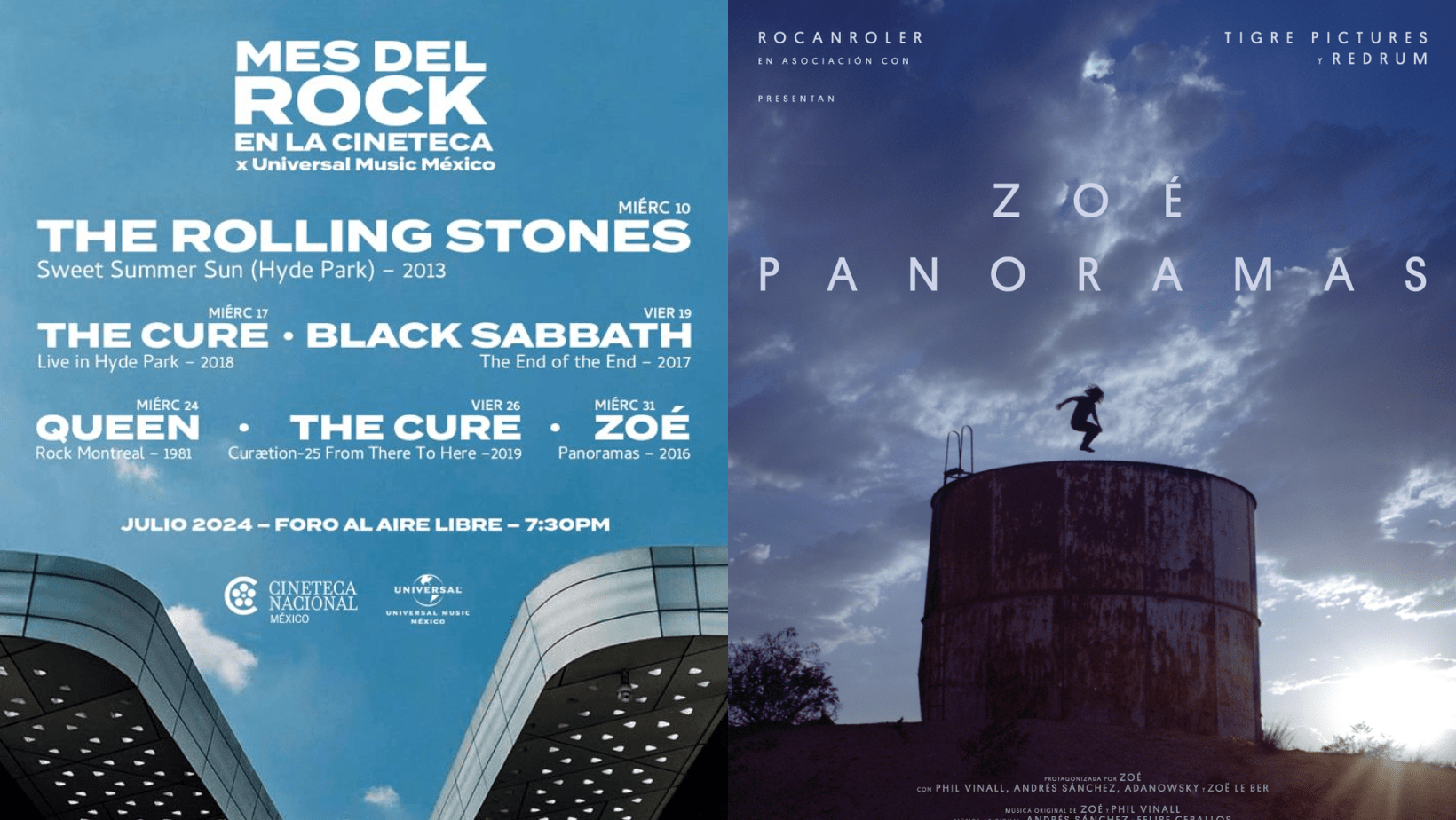 ¡Nuevo plan!: MES DEL ROCK en la CINETECA Nacional| ¿Cuándo empieza?