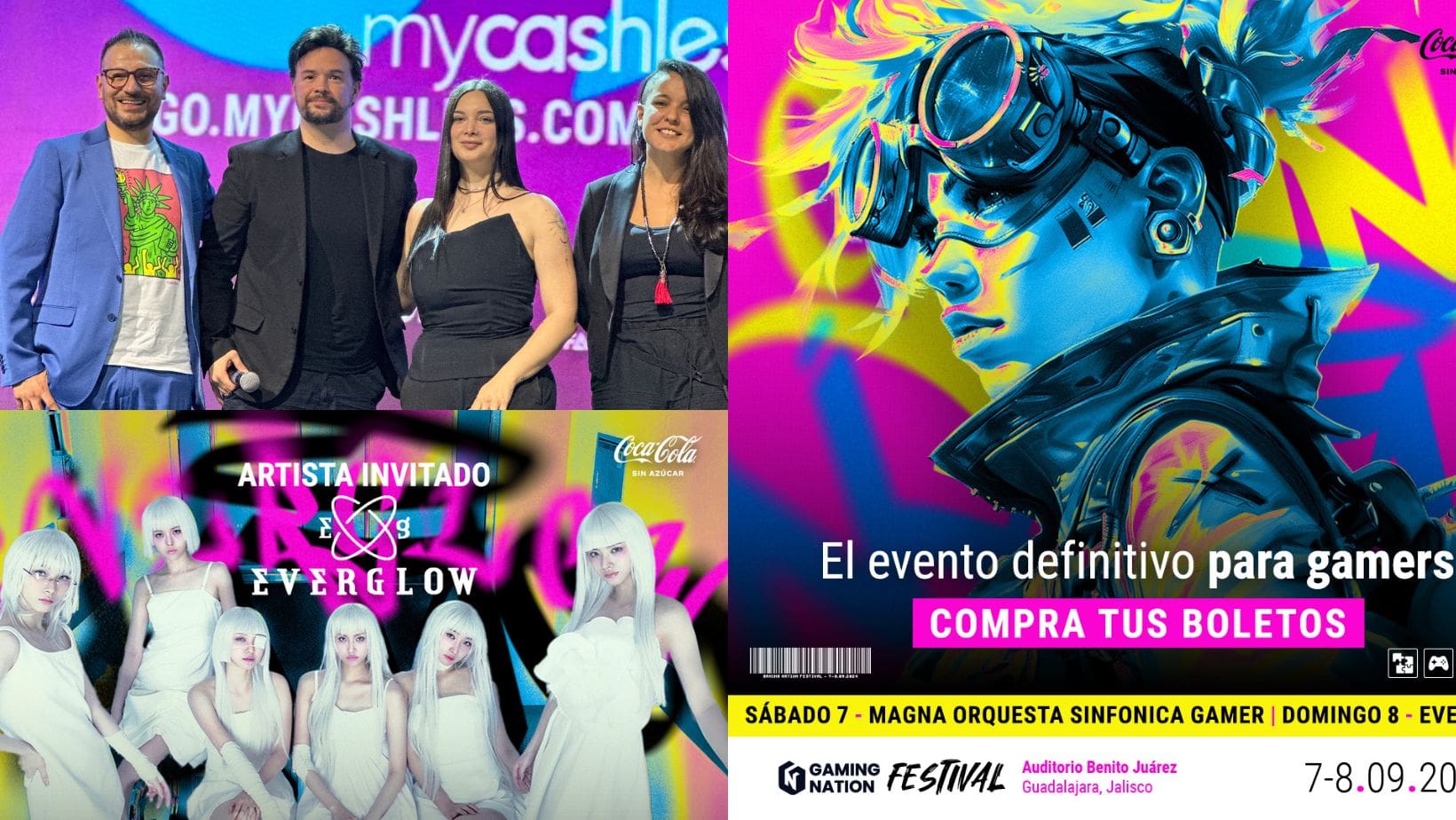 Gaming Nation Festival llega en su primera edición: EverGlow, premios, experiencias masivas y mucho más.