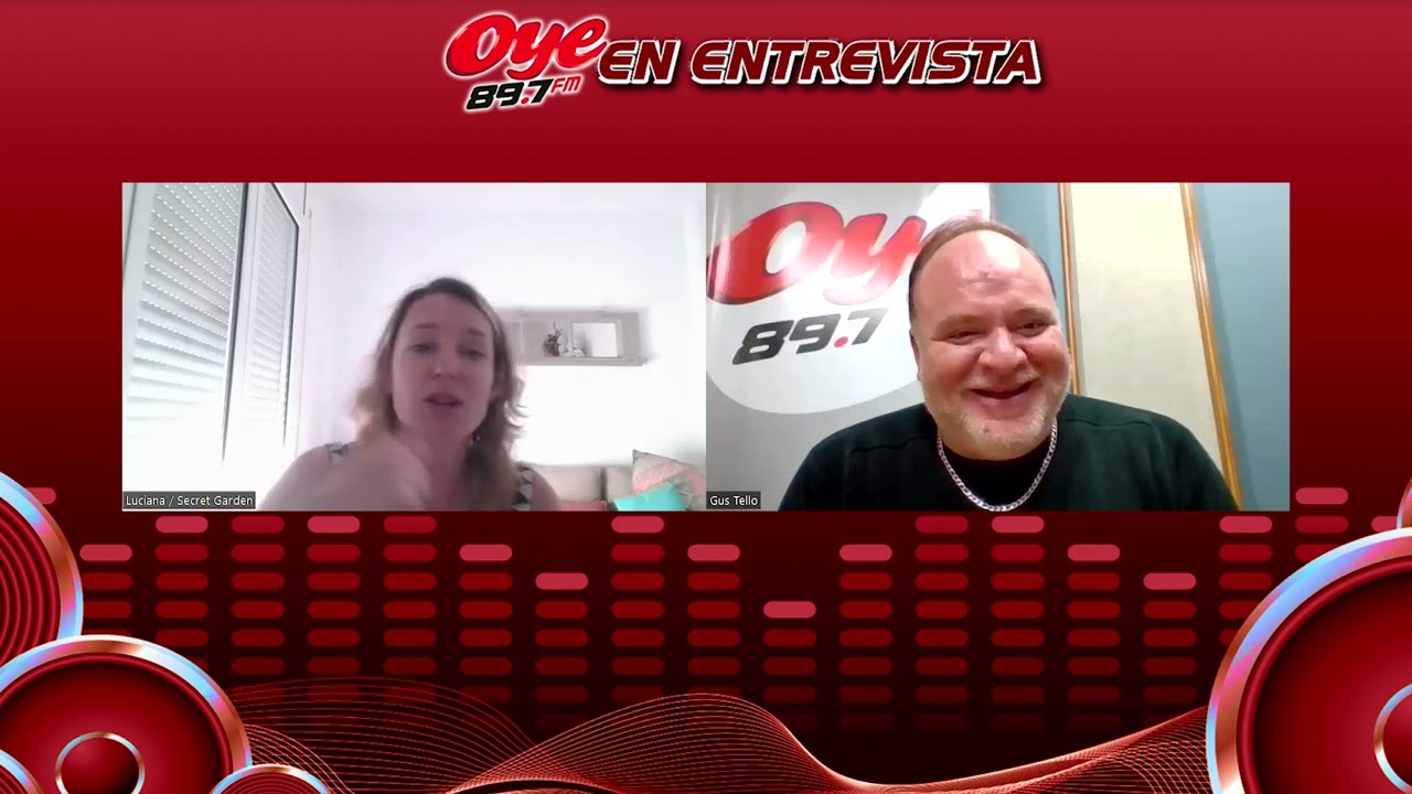 Luciana, directora de Marketing de Secret Garden Experience en entrevista con Gus Tello!