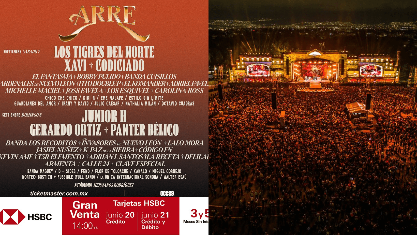 Te dejamos recomendaciones para disfrutar del Festival ARRE