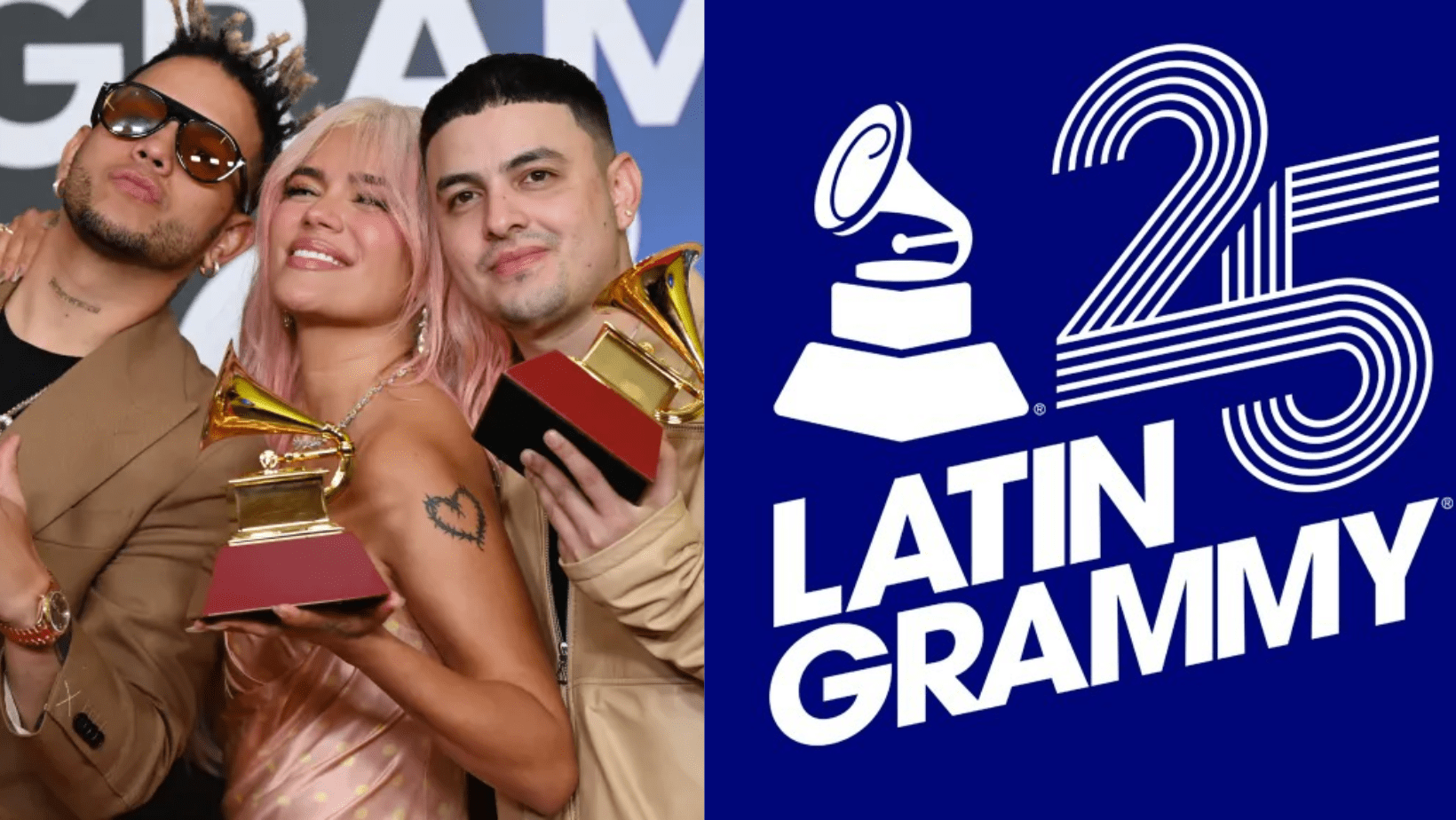 Todos los nominados en los Latin Grammy 2024 ¿Quieres saber quiénes son?