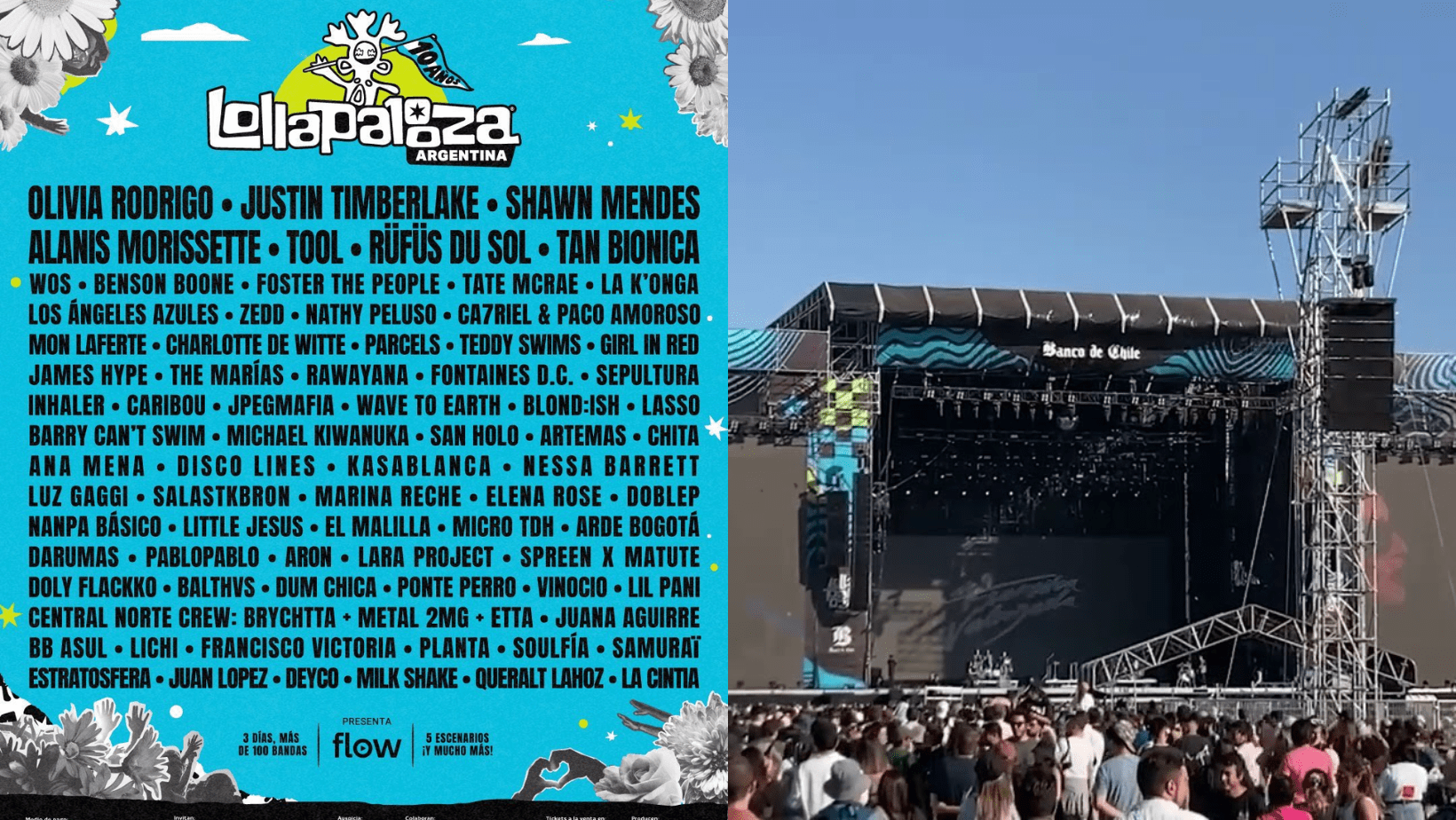 ¡Habemus Lineup de LOLLAPALOOZA!