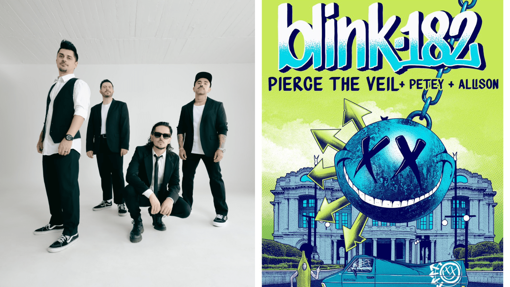 La banda ALLISON abrirá el concierto de BLINK-182 | ¿Cuándo?