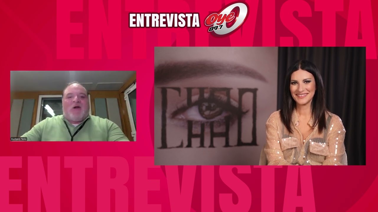 Laura Pausini en entrevista con Gus Tello para platicar de &#8220;Chao&#8221; y los planes que tiene en puerta!