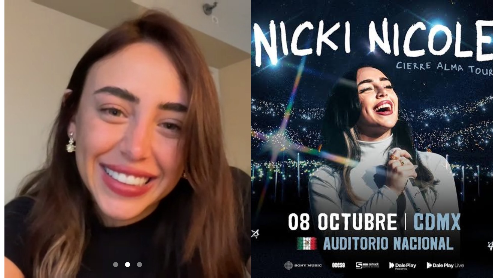 ¡Nicki Nicole  pisará el auditorio nacional y nos cuenta detalles sobre su show y mas chismecitos!