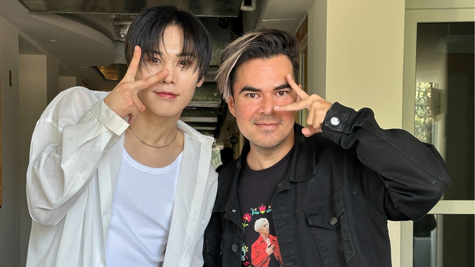 Rocky de visita en México platicó con Poncho Yezka sobre el concierto de hoy Korea Spotlight!