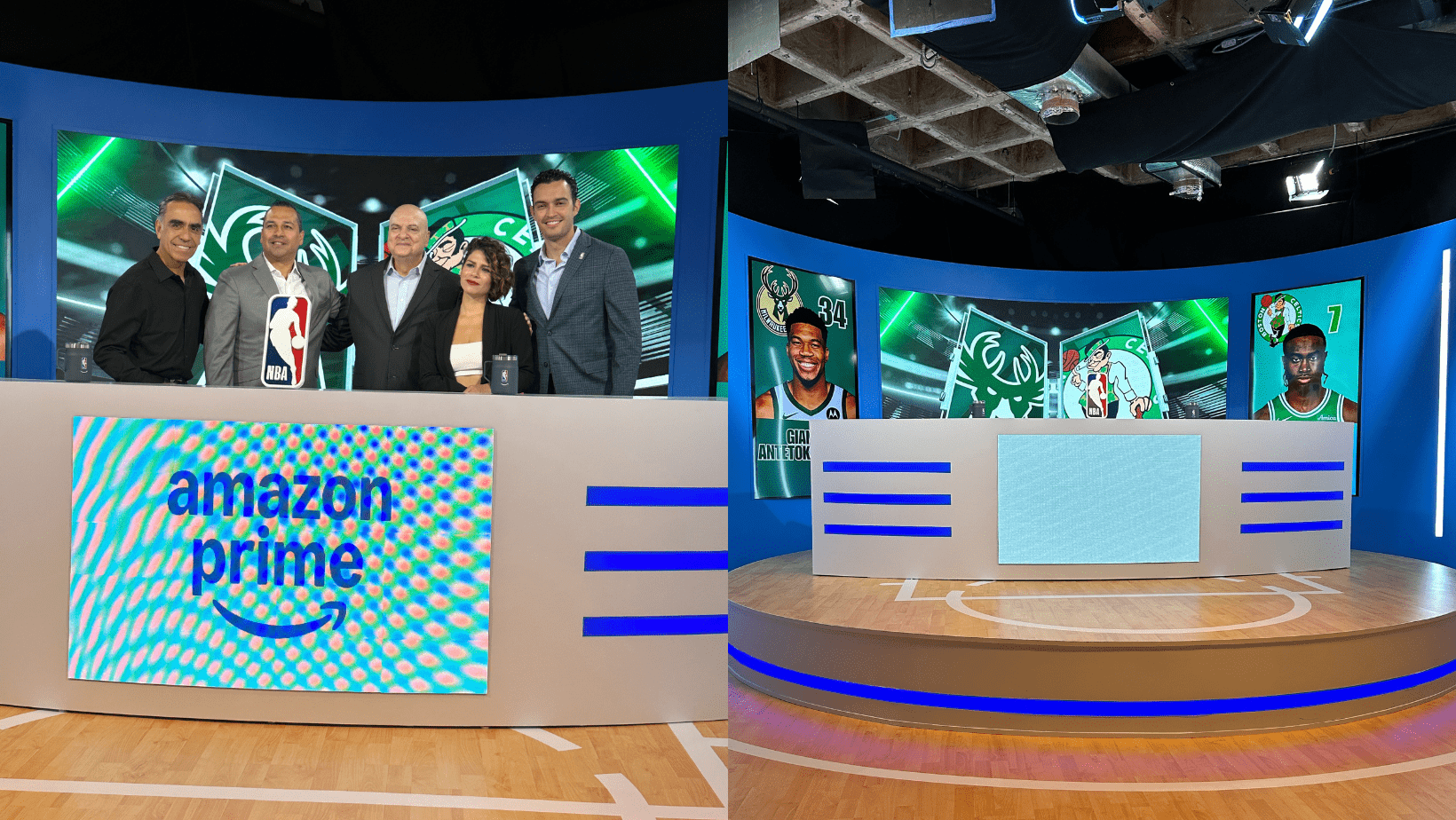 Visitamos los estudios de Modo Prime para transmitir la NBA