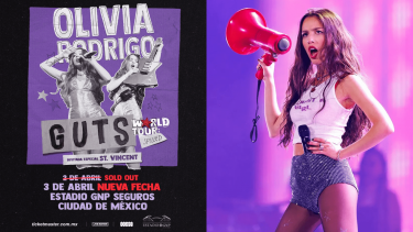 Olivia Rodrigo hace SOLD OUT en México y abren nueva FECHA