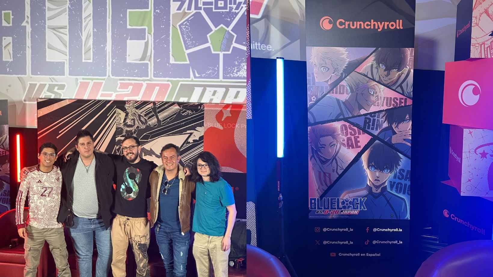 Oye De Cine |Conferencia de Prensa de Bluelock | CrunchyRoll