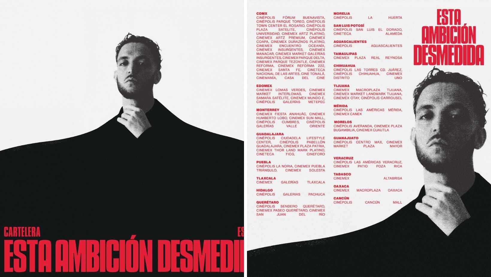 &#8220;Esta Ambición desmedida&#8221; de C. Tangana llega a Cines