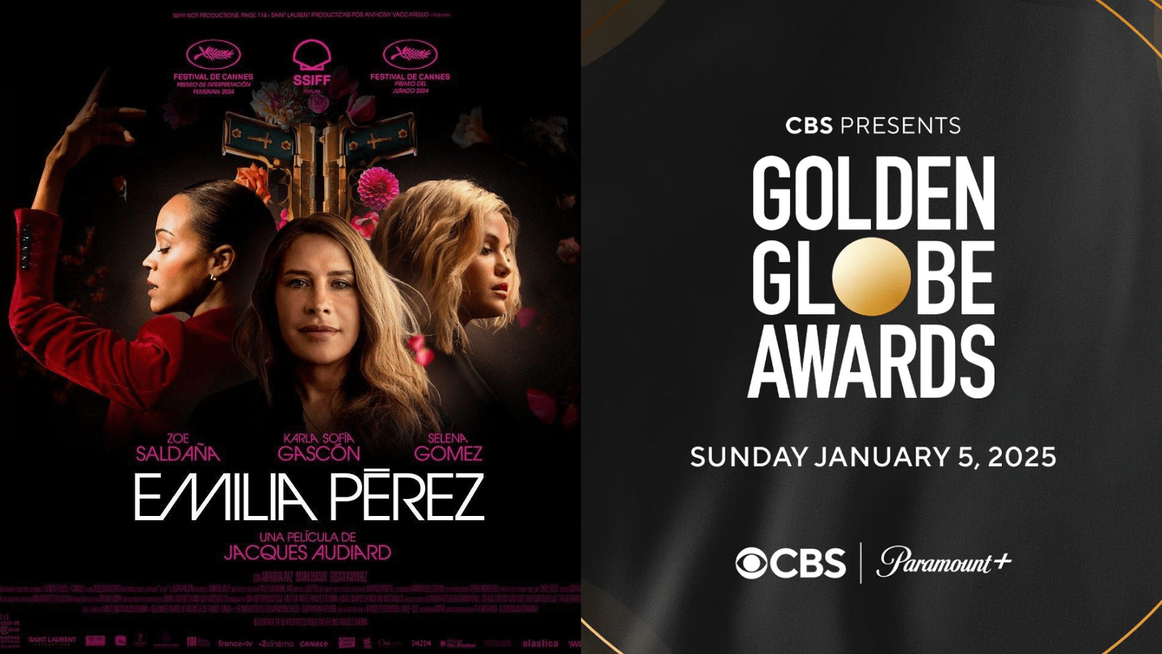 Emilia Pérez domina las nominaciones en los Golden Globes | +LISTA