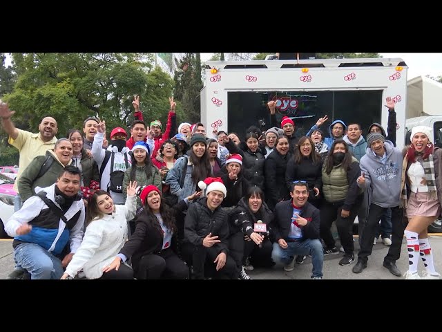 Estuvo increíble la Caravana Navideña de Oye 89.7! Rompe con todo!