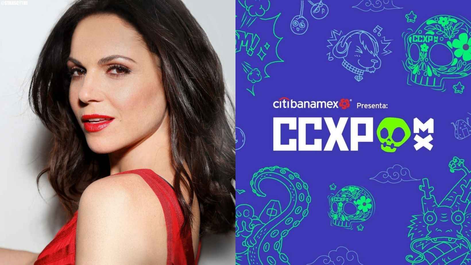 La villana Lana Parrilla llega a CCXP México