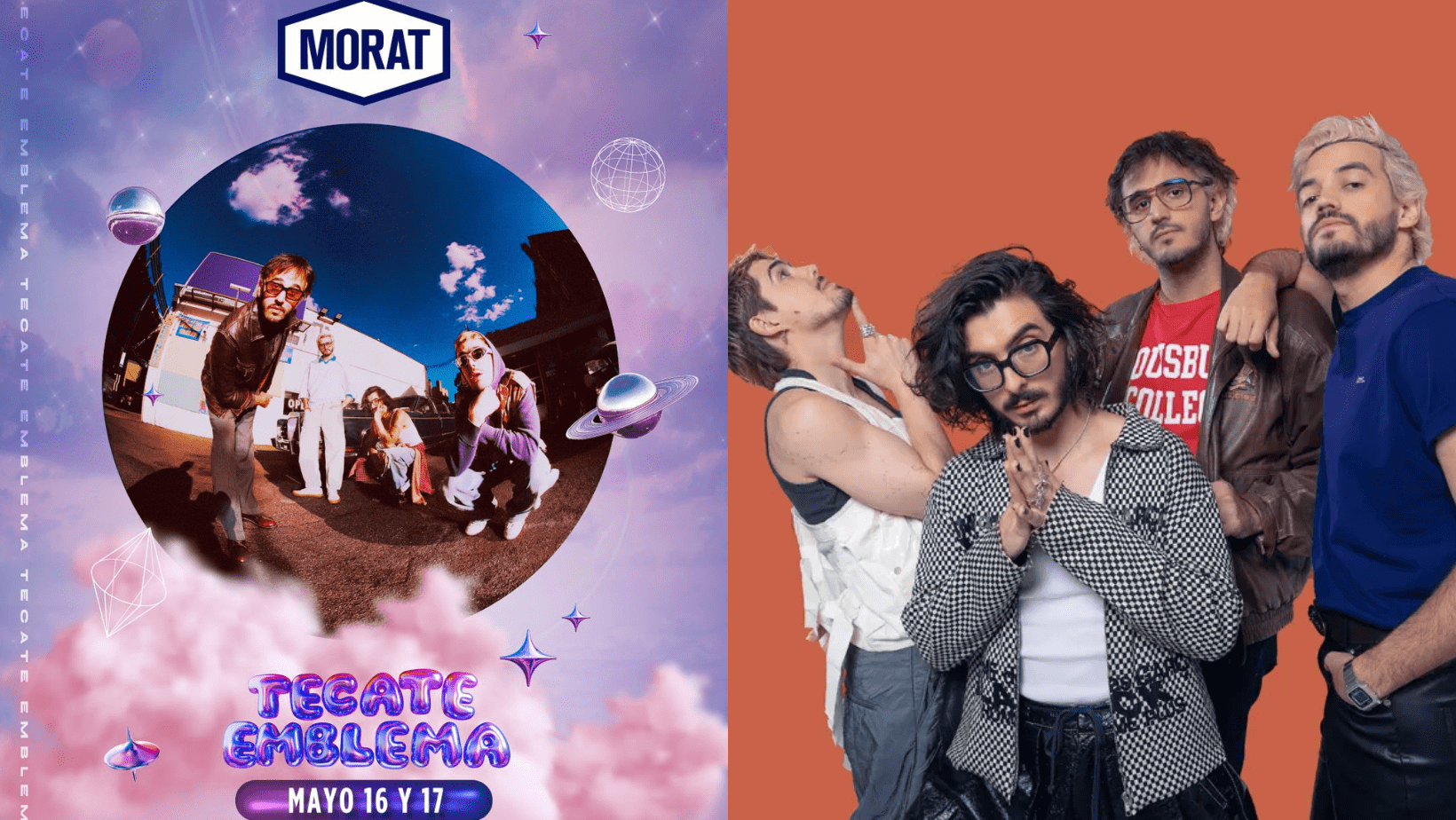 Emblema 2025: Top 5 de canciones de Morat que debes de conocer